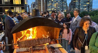 Erzurum'un Cağ Kebabı New York'ta tanıtıldı