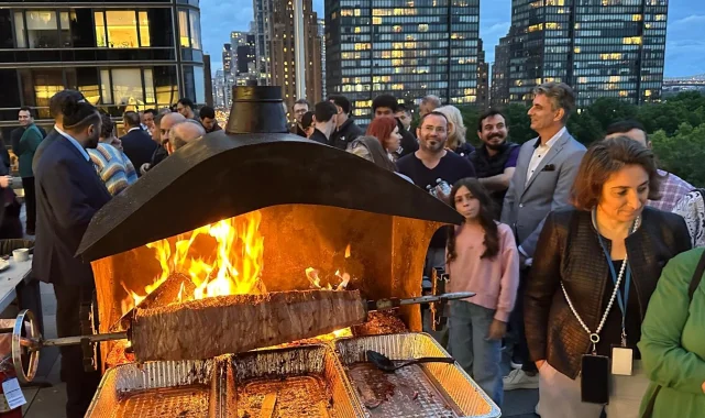 Erzurum'un Cağ Kebabı New York'ta tanıtıldı