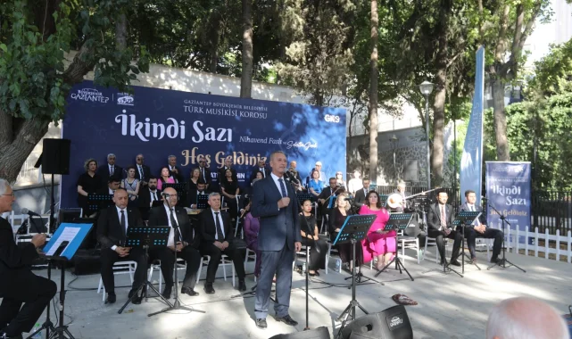 Gaziantep'te İkindi Sazı ile türküler yeniden yankılandı