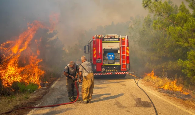 İzmir'de yangınla mücadelede yeni dönem
