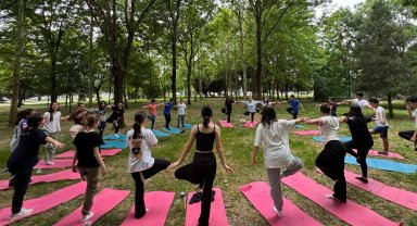 İzmit'te LGS öğrencileri sınav stresini Mindfulness ile attı