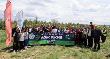 Kayseri Talaslı çocuklar geleceğe fidan dikti
