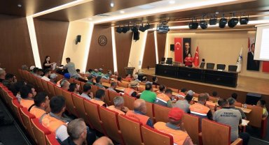 Kayseri Talas'ta KKKA eğitimi