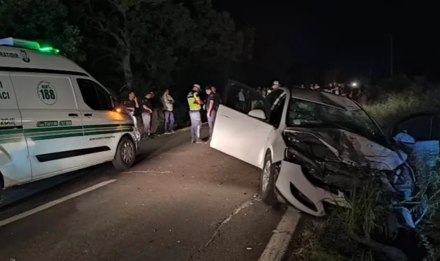 Keşan'da motosiklet ile otomobil çarpıştı: 2 ölü!