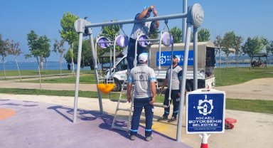 Kocaeli Büyükşehir'den çocuklara güvenli alanlar