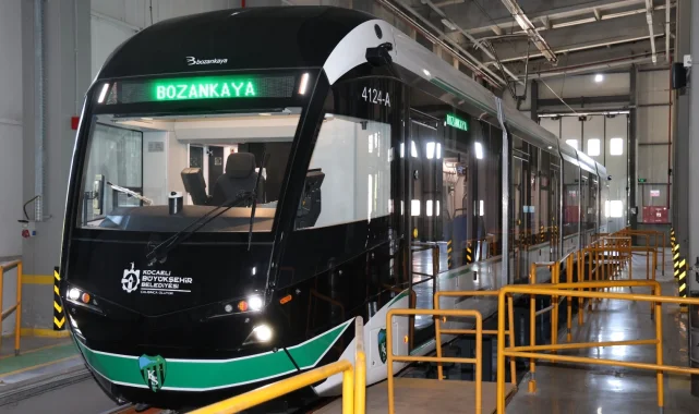 Kocaeli'nin tramvay ağı genişliyor