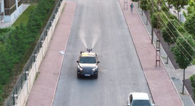 Konya Karatay Belediyesi'nden bayram öncesi ilaçlama mesaisi