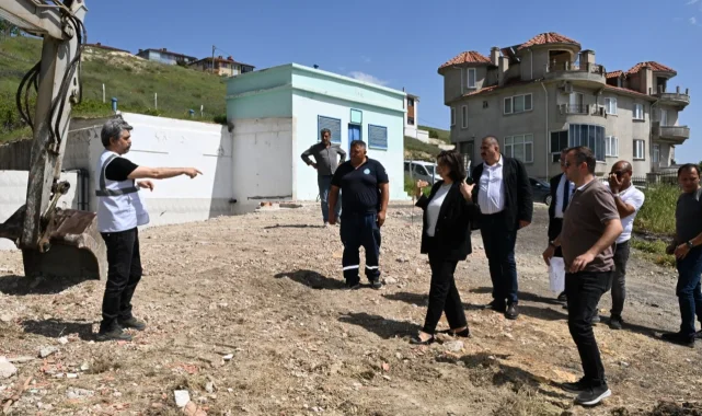Manisa Demirci'de altyapı çalışmalarında son aşamalara gelindi