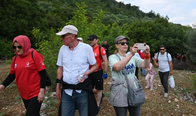 Manisa Tarzanı'nın rotasında doğa ve tarihle iç içe yürüyüş