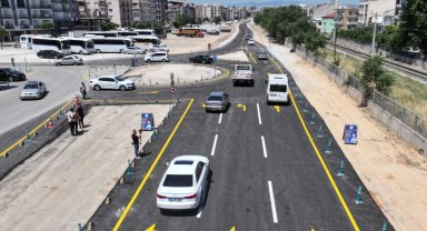 Manisa'da 18 yıllık Cider Yolu sorunu çözüldü