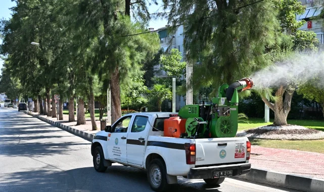 Manisa'da haşerelere geçit yok