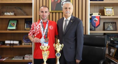 Mardinli sporcu Ahmet Alkanoğlu'ndan bir başarı daha!