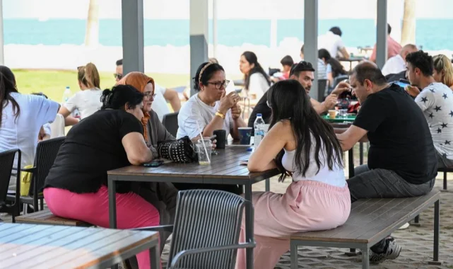 Mersin Büyükşehir'in kafeleri bayramda yoğun ilgi gördü