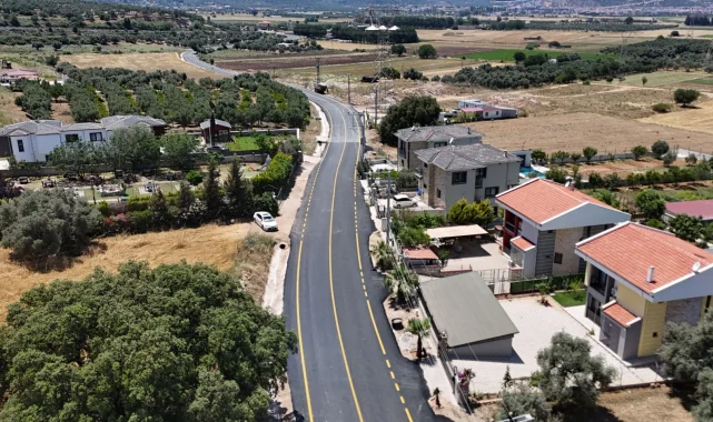 Muğla Milas'ta 16,5 milyon TL'lik yol çalışması