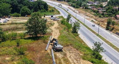 Sakarya'da 17 mahalleye içme suyu ileten ana hat yenileniyor