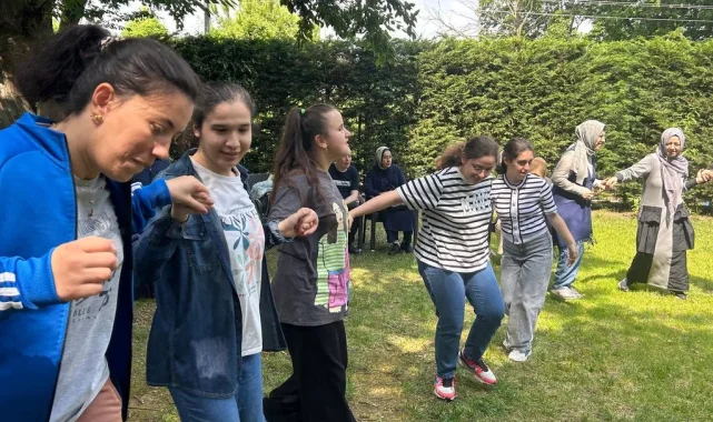 Sakarya'da Macera Park'ta engelsiz buluşma
