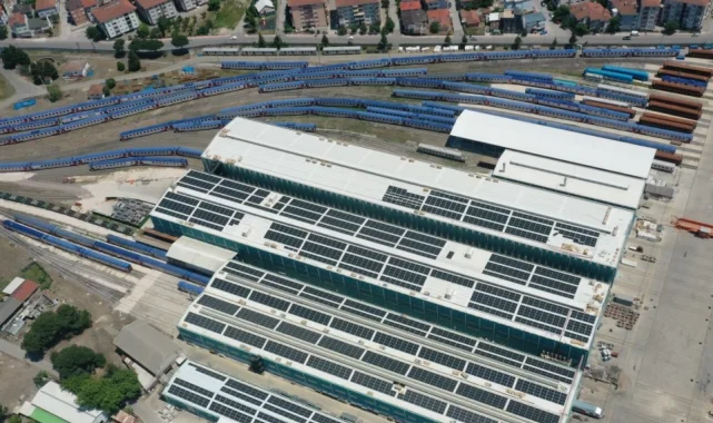 TÜRASAŞ'tan dev adım... Güneş enerjisiyle tren üretimi