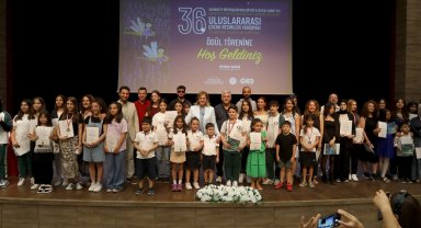 Uluslararası Çocuk Resimleri Yarışması'nda ödüller dağıtıldı