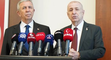 Ümit Özdağ'dan Mansur Yavaş'a teşekkür ziyareti