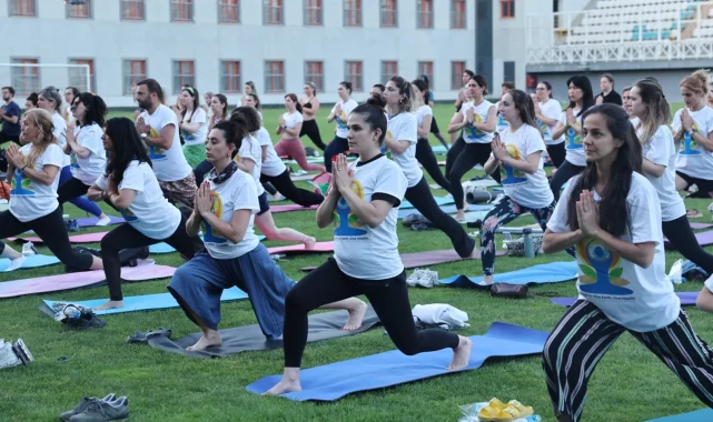 Yoga Günü'ne özel etkinlik