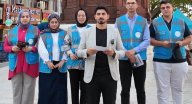 AK Parti Bursa Osmangazi gençliğinden 'Srebrenitsa' hassasiyeti