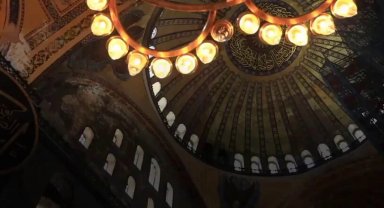 Bakan Yerlikaya'da Ayasofya-i Kebir Camii paylaşımı