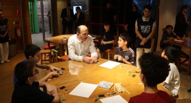 Başkan Altay, yaz bilim kampında çocuklarla buluştu