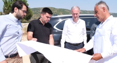 Bursa İnegöl Millet Bahçesi'nde yeşil dönüşüm sürüyor