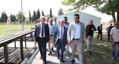 Bursa Mustafakemalpaşa Stadı sil baştan yenilendi