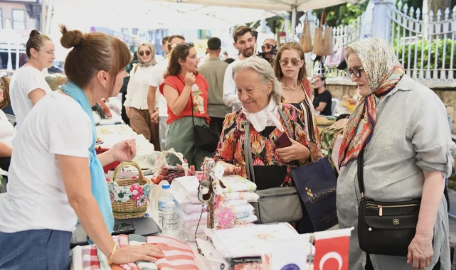 Bursa Osmangazi'de üreten kadınlara özel sokak