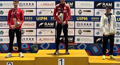 Bursa Osmangazili milli pentatlet Arda Meriç'ten dünya ikinciliği