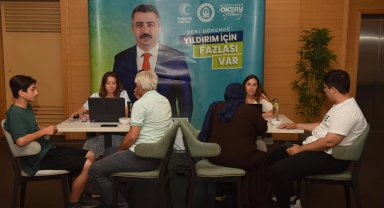 Bursa Yıldırım'da öğrenciler tercih desteği