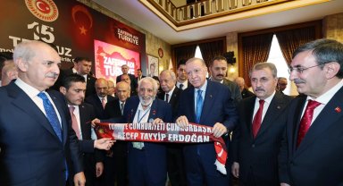 Cumhurbaşkanı Erdoğan: 15 Temmuz, milletin şanlı destanıdır