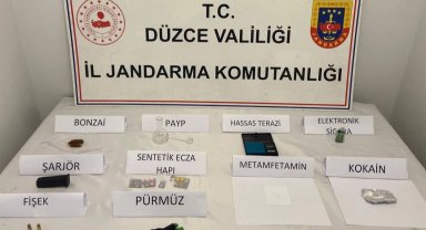 Düzce'de uyuşturucu operasyonu
