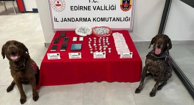 Edirne Keşan Jandarması'ndan uyuşturucu operasyonu