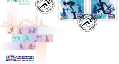İstanbul 2025 Avrupa Para Gençlik Oyunları'na PTT'den özel pul