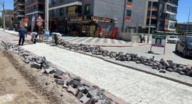 Konya Karatay'da yol çalışmalarına devam