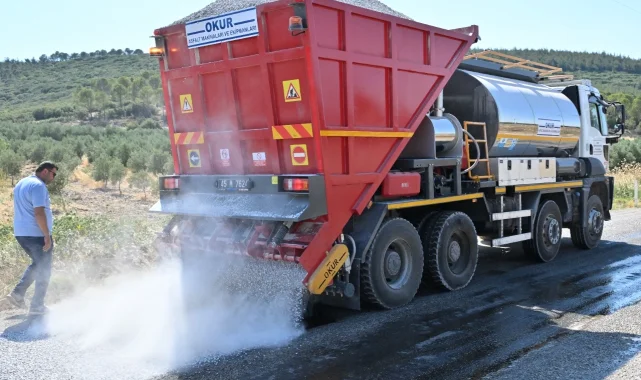 Manisa'da yeni nesil asfalt dönemi başladı
