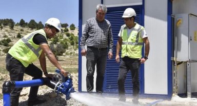 MESKİ, Güzeloluk Mahallesi'nde su teminini güvence altına aldı