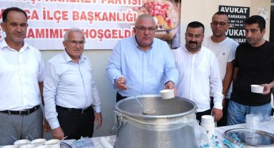MHP Kumluca'dan aşure ikramı ve birlik mesajı 
