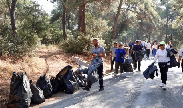 Mudanya'da olası yangınlara karşı temizlik seferberliği