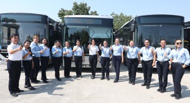 Muğla'da direksiyon kadınların elinde
