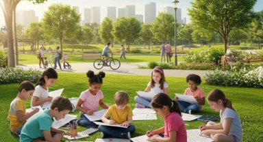 Muğlalı çocuklar dünyaya barışı resmedecek