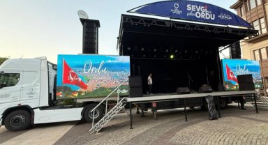 Ordu'da 'Sevgi Tırı' yolculuğa başlıyor