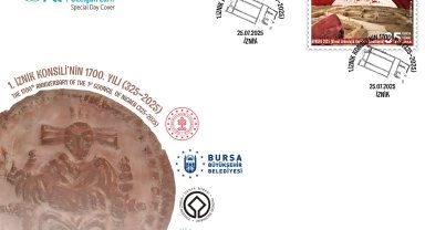 PTT'den İznik için özel gün zarfı