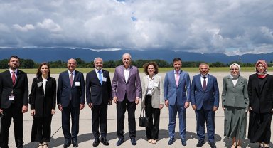 TBMM Başkanı Kurtulmuş İsviçre'de