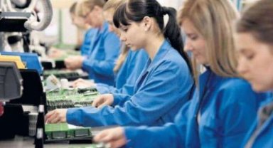 Ücretli çalışan sayısı yıllık yüzde 1,2 arttı