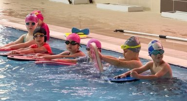 Yalova'da çocukları serinleten aktivite