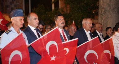 Yenişehir 15 Temmuz'da yine meydanlardaydı