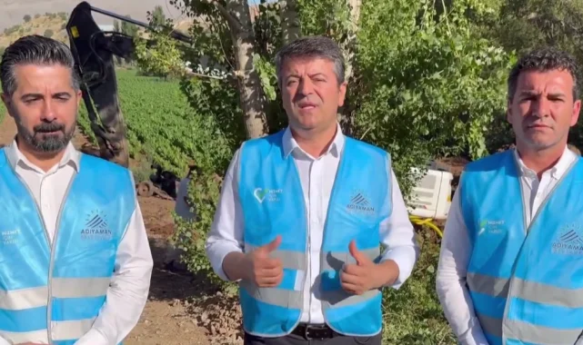 Adıyaman'da göreve iadesi ardından ilk ziyareti Havşeri İsale Hattı'na yaptı
